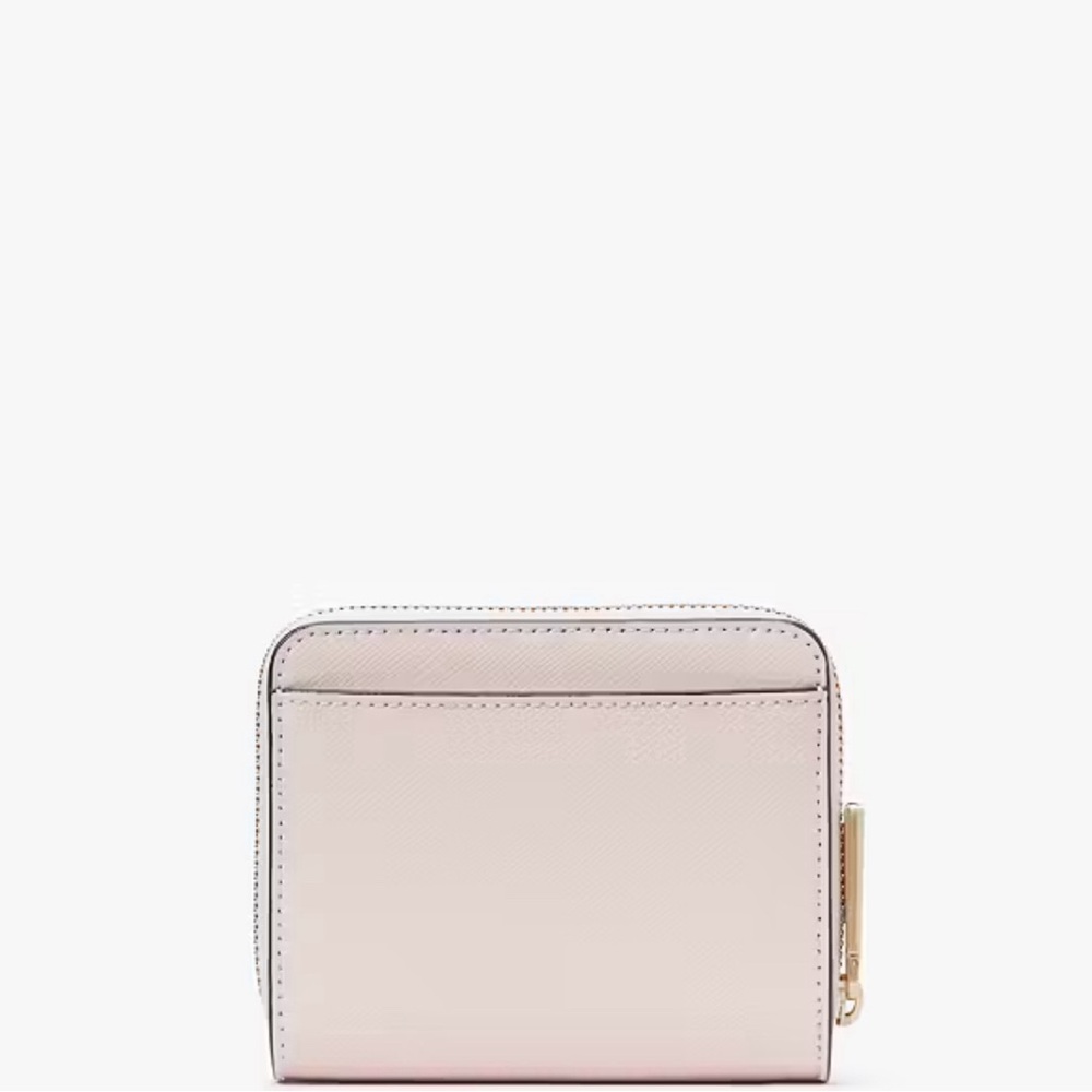 Kate Spade New In Box Madison Strawberry Garden Small Zip Around Bifold Wallet - Picture 15 of 16
